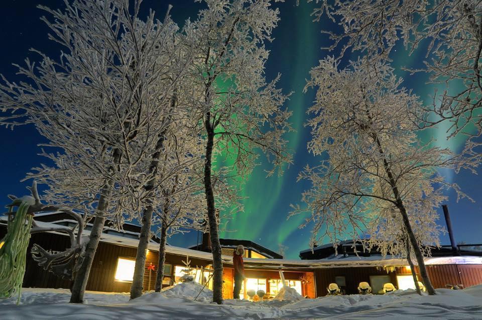 Mattarahkka Northern Light Lodge Кіруна Екстер'єр фото