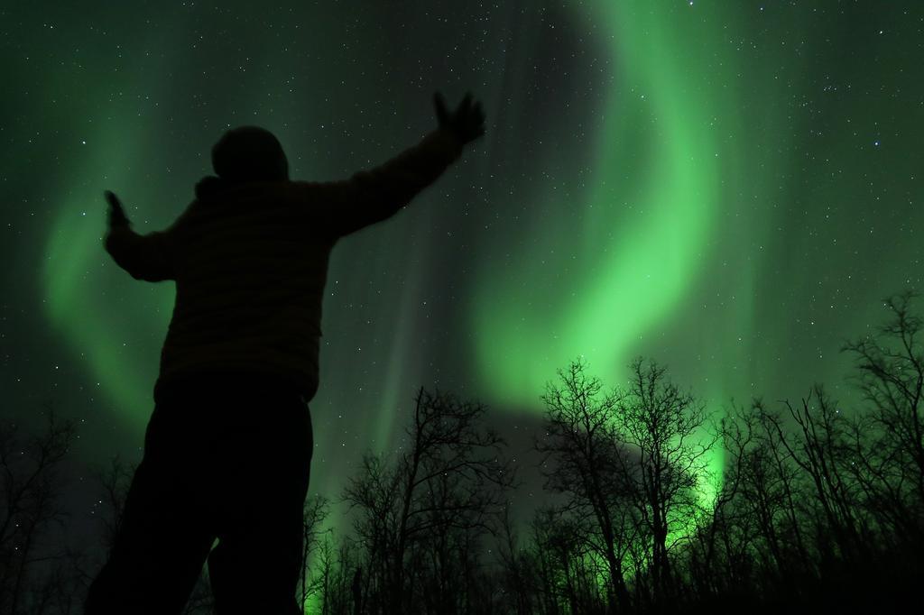 Mattarahkka Northern Light Lodge Кіруна Екстер'єр фото