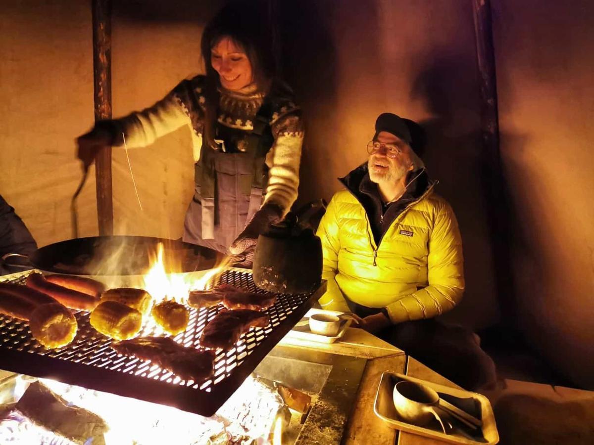 Mattarahkka Northern Light Lodge Кіруна Екстер'єр фото