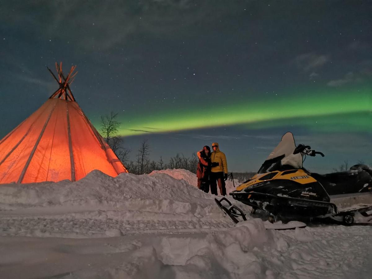 Mattarahkka Northern Light Lodge Кіруна Екстер'єр фото